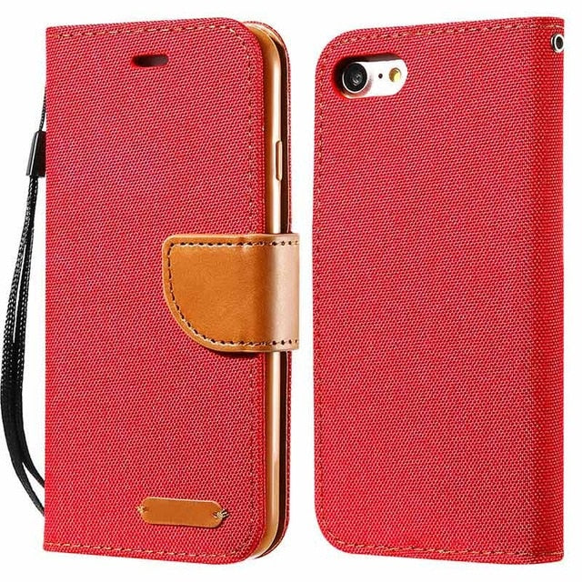 Luxury Wallet Flip Case iPhone