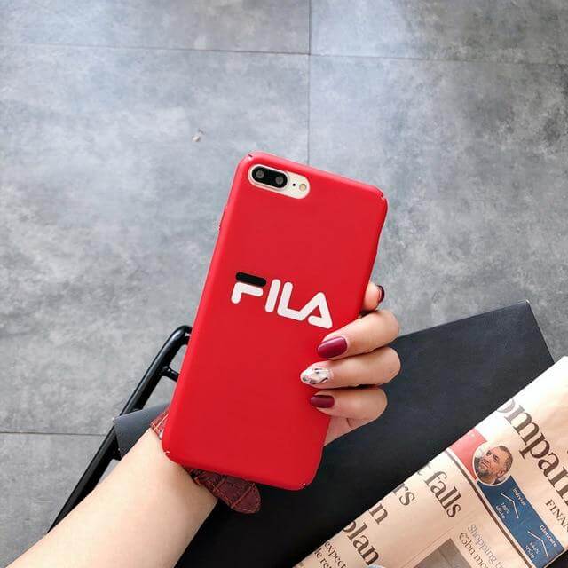 FILA Frosted Matte Protect iPhone Cases